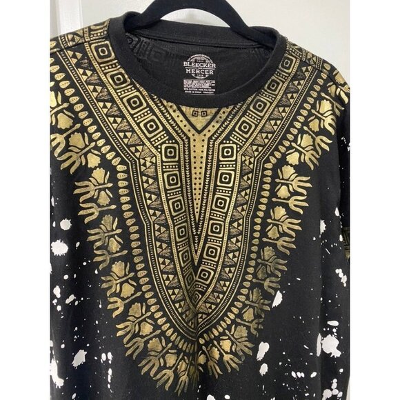 Bleecker and Mercer Aztec Print T-shirt XL - Picture 2 of 4